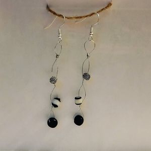 Long dangle earrings